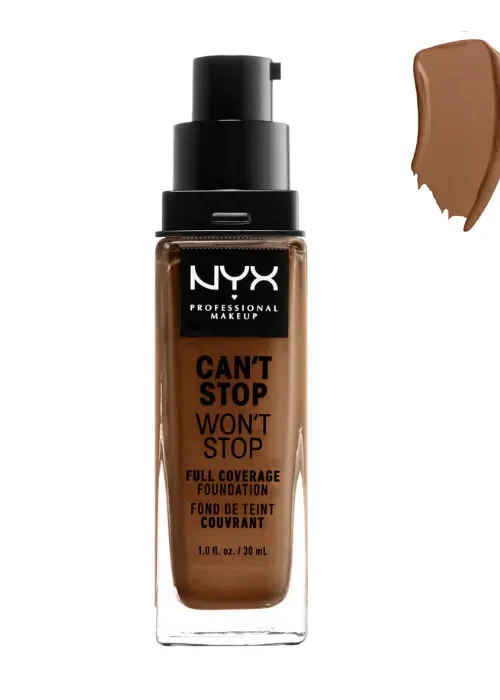 Nyx Can´t Stop Won´t Stop Full Coverage Foundation Cappucciono 30ml