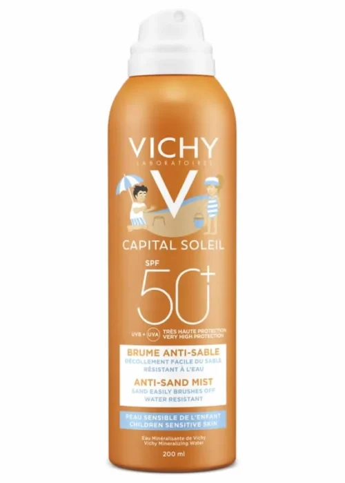Vichy  Capital  Soleil Anti-Sand Mist For Children Spf50 200ml