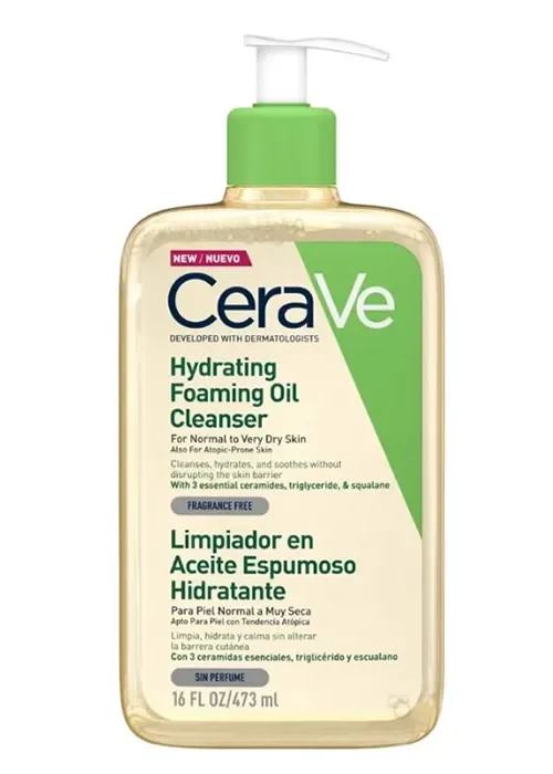 Cerave Moisturising Foaming Cleansing Oil 473ml