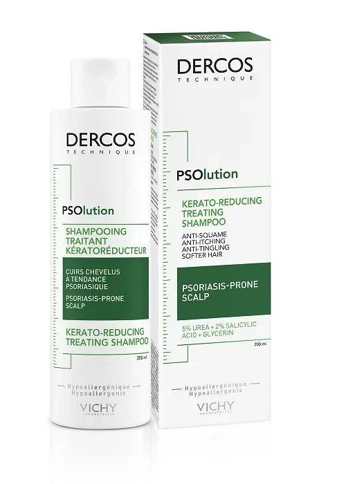 Vichy Dercos Psolution Shampoo Keratoreducing Treatment 200ml