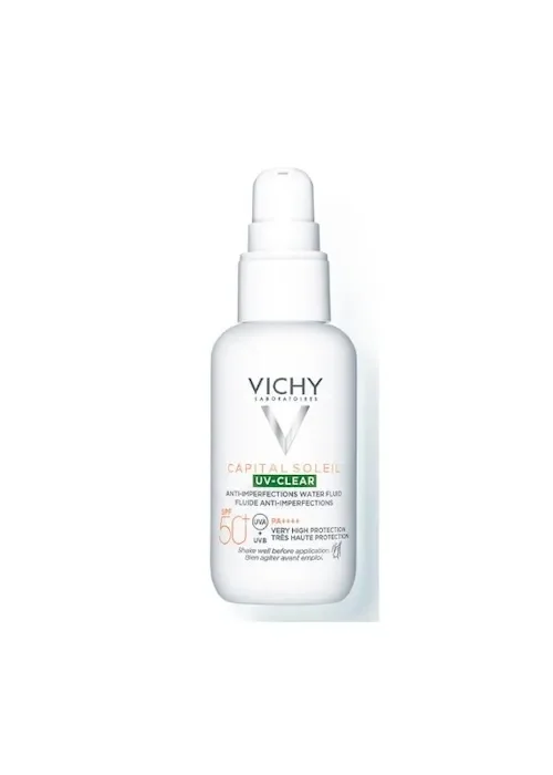 Capital Soleil Uv Clear Fluide Anti Imperfections Spf50+ 40 ml