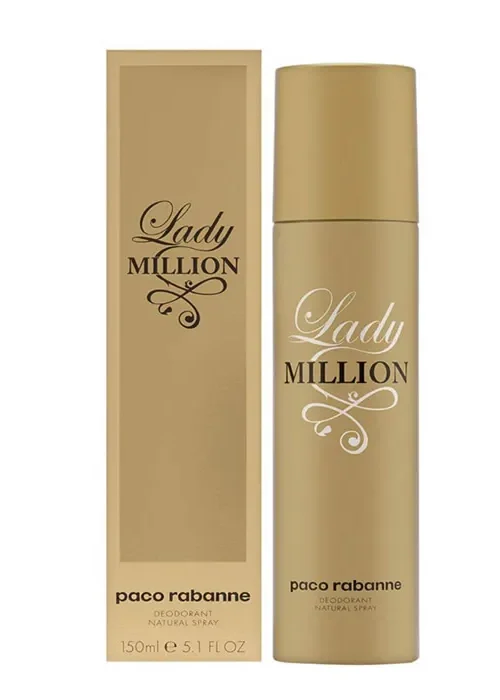 Paco Rabanne Lady Million Deodorant Spray 150ml