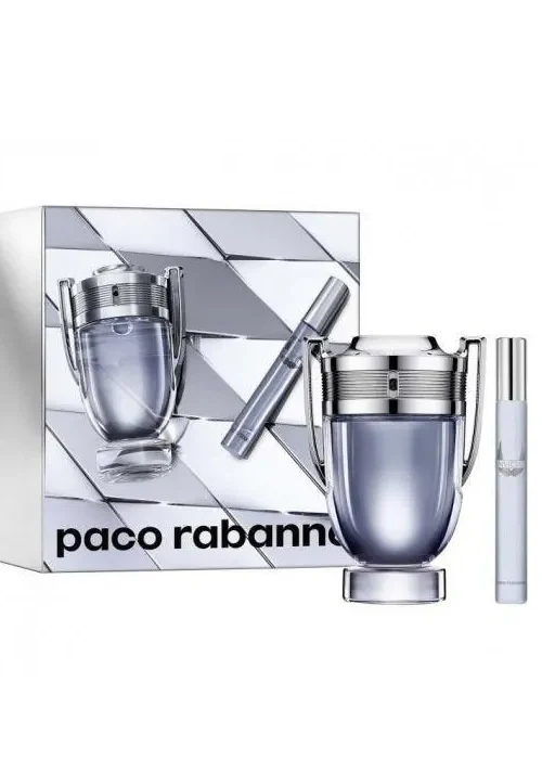 Paco Rabanne Invictus Eau De Toilette Spray 100ml Set 2 Pieces