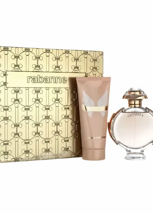 Paco Rabanne Olympea Eau De Parfum Spray 80ml Set 3 Pieces
