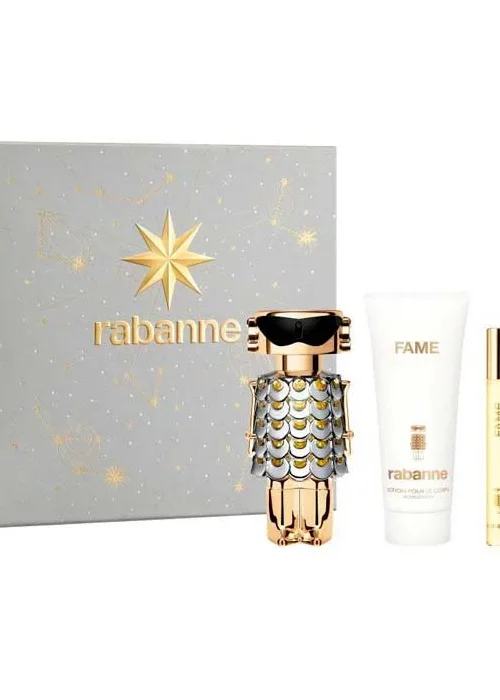 Paco Rabanne Fame Eau De Perfume Spray 50ml Set 3 Pieces