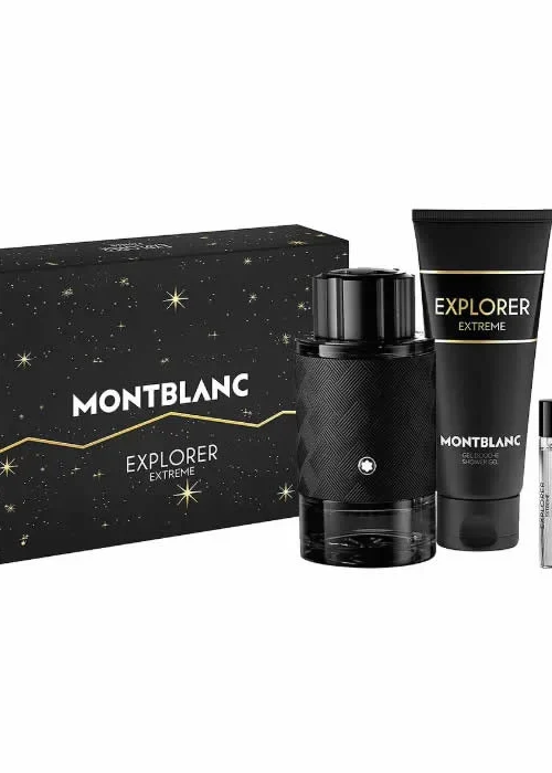 Montblanc Explorer Extreme Eau De Perfume Spray 100ml Set 4 Pieces