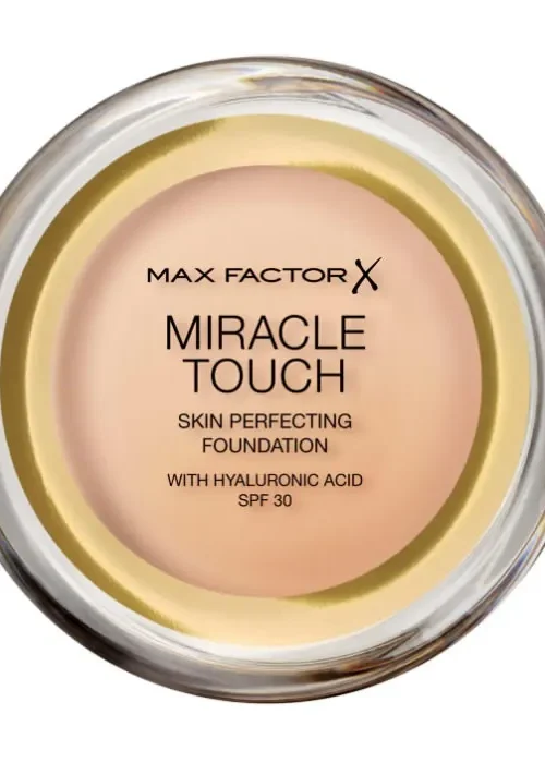 Max Factor Miracle Touch Skin Perfecting Foundation Spf30 085 Caramel