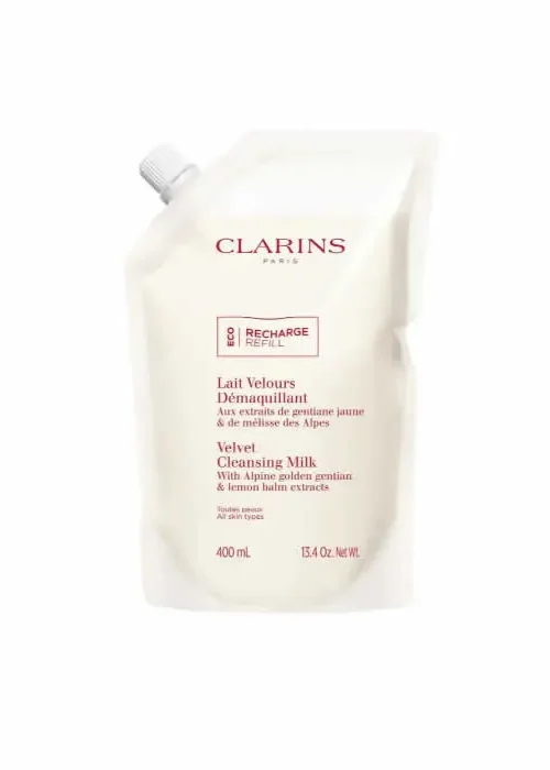 Clarins Velvet Cleansing Milk 400ml Refill