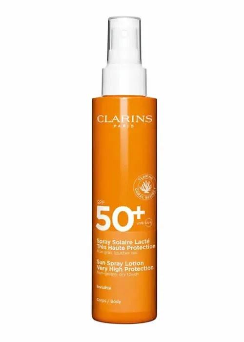 Clarins Sun Spray Lotion Very High Protection Spf50+ Body 150ml