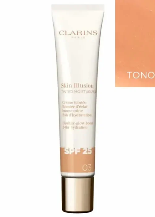 Clarins Skin Illusion Tinted Moisturizer Spf25 03 40ml