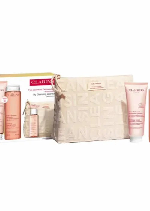 Clarins Soothing Gentle Foaming Cleanser 125ml Set 4 Pieces