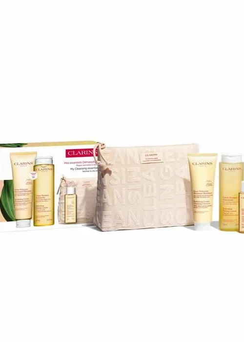 Clarins Hydrating Gentle Foaming Cleanser 125ml Set 4 Pieces