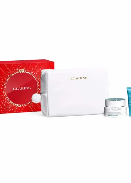 Clarins Cryo-Flash Cream Mask 75ml Set 3 Pieces