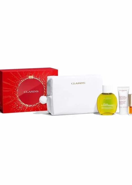 Clarins Eau Extraordinaire Spray 100ml Set 4 Pieces