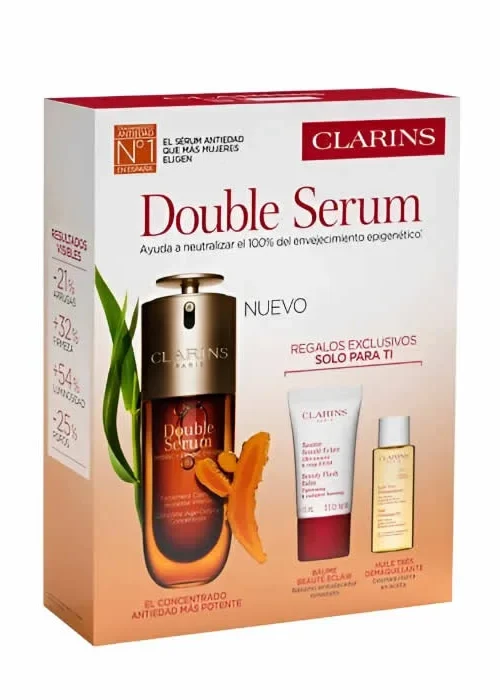 Clarins Double Serum 50ml Set 3 Pieces