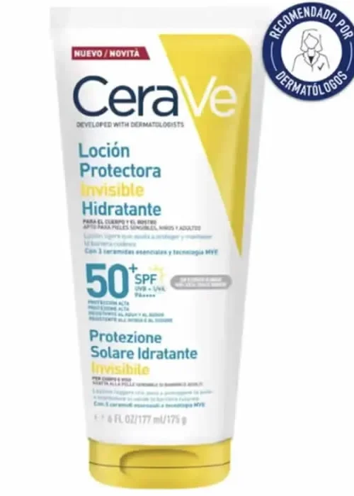 CeraVe Invisible Hydrating Protective Lotion Spf50+ 75ml