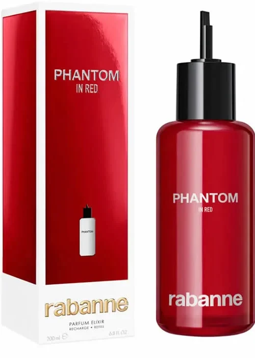 Rabanne Phantom In Red Parfum Elixir Parfum 200ml Refill