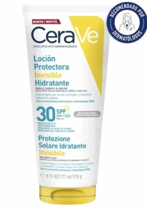 CeraVe Invisible Hydrating Protective Lotion Spf30 177ml