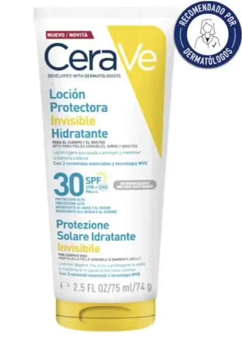 CeraVe Invisible Hydrating Protective Lotion Spf30 75ml