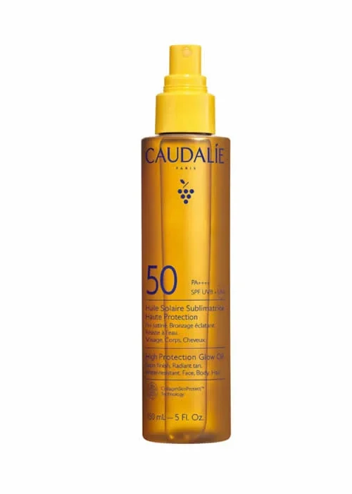 Caudalie Vinosun Protect High Protection Glow Oil Spray Spf50+ 150ml