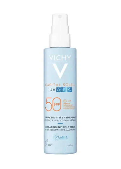 Vichy Capital Soleil UV Aqua Hydrating Invisible Spray Spf50 200ml