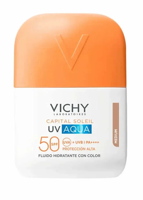 Vichy Capital Soleil UV Aqua Hydrating Fluid Tinted Spf50+ 50ml Medium