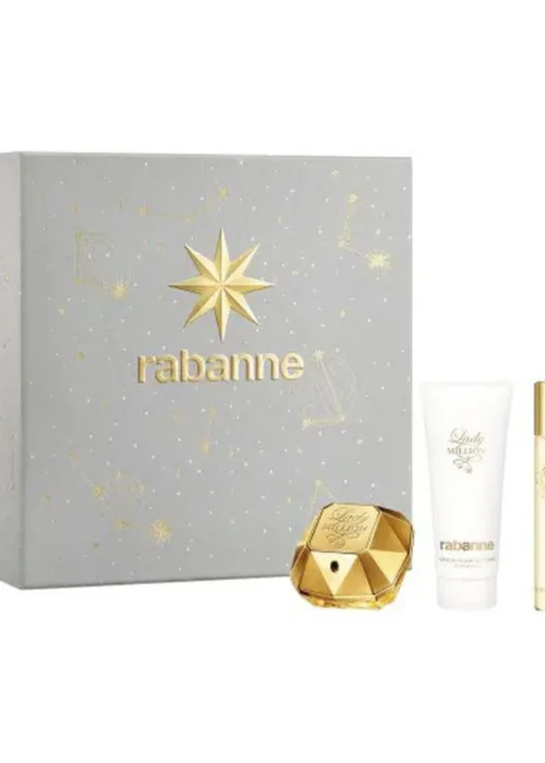 Paco Rabanne Lady Million Eau Parfum 50ml Leche Corporal 75ml Eau Parfum 10ml
