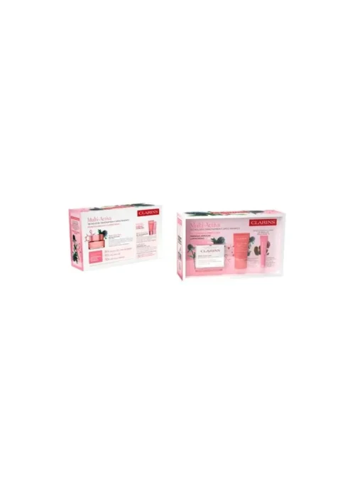 Clarins Set Multi Activa Dia Ps 50ml Noche 15ml Labios 21