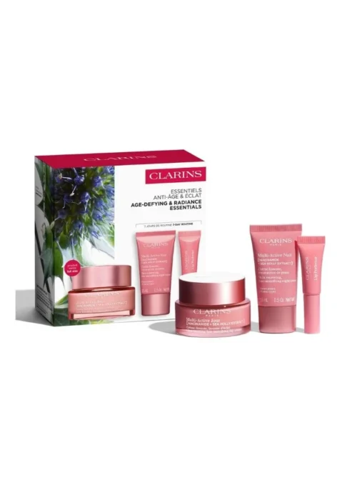 Clarins Multi-Active Crema Todo Tipo De Pieles Estuche 3 Piezas
