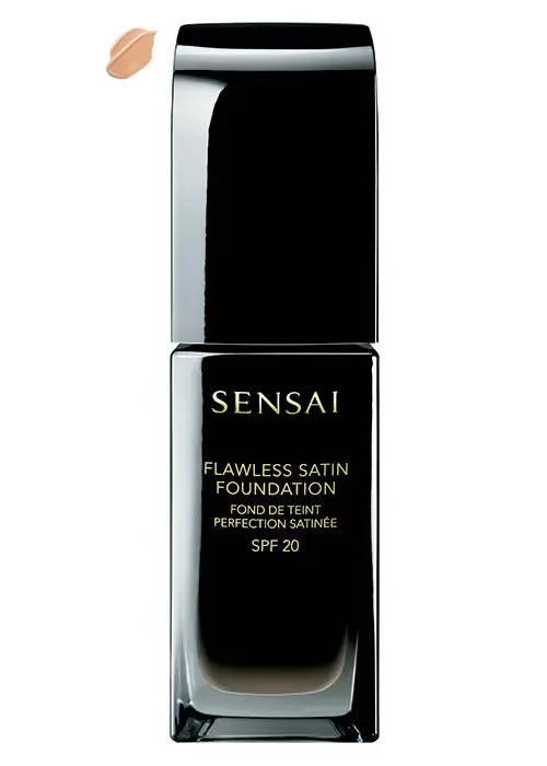 Sensai Flawless Satin Foundation Spf20 30ml 102 Ivory Beige