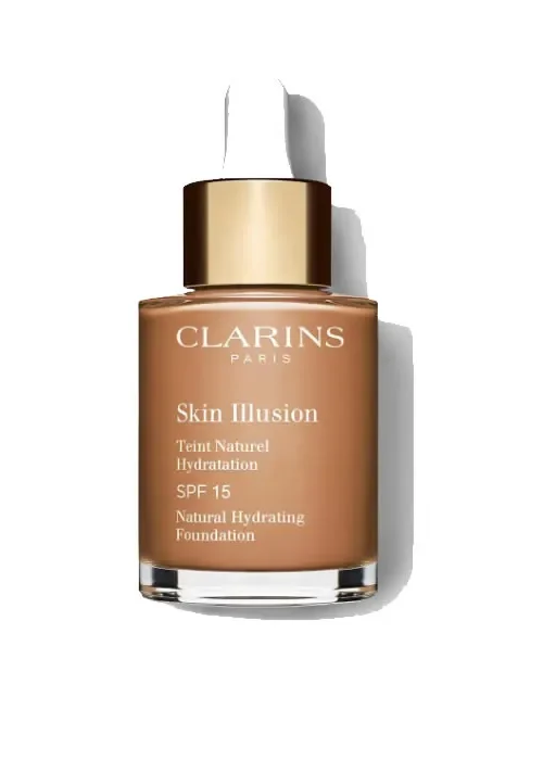 Clarins Skin Illusion Natural Hydrating Foundation Spf15 113 Chestnut 30ml