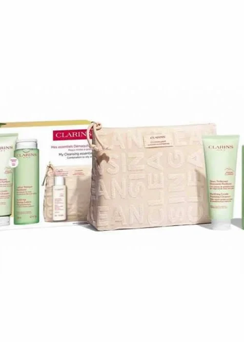 Clarins Purifying Gentle Foaming Cleanser 125ml Set 3 Pieces