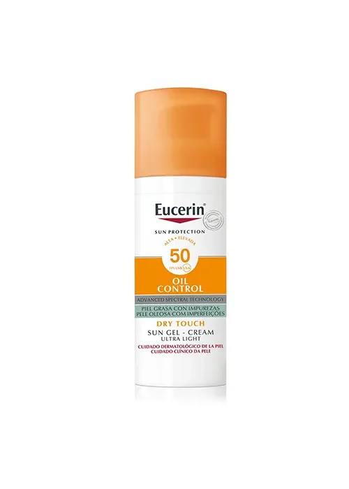 Eucerin Sun Gel Creme Oil Control Dry Touch Fps50 50ml