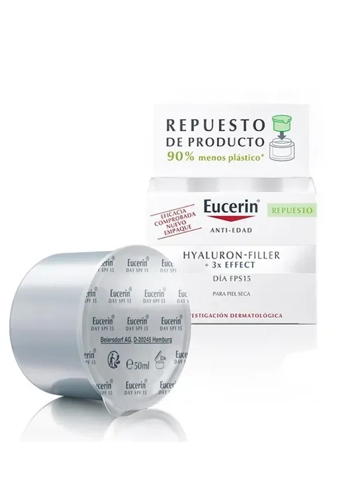 Eucerin Hyaluron Filler Day Dry Skin SPF15 Refill 50ml